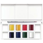 Foto de Set Acuarela para Naturaleza con 8 Pastillas Cotman Winsor & Newton 