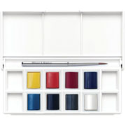Foto de Set Acuarela para Paisaje Cielos con 8 Pastillas Cotman Winsor & Newton 