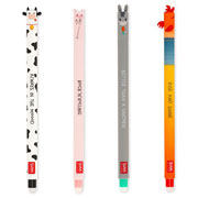 Foto de Set De 4 Plumas Borrables Varios Animales 