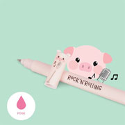 Foto de Set De 4 Plumas Borrables Varios Animales 