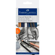 Foto de Set de carbones Faber-Castell Sketch caja con 7 piezas