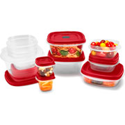 Foto de Set De Recipientes Sin Divisiones Rubbermaid Vents-Racrd Rojo Con 24 