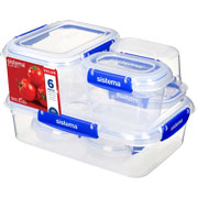 Foto de Set De Recipientes Sin Divisiones Sistema Starter Klip It Plus Con 6 