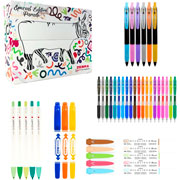 Foto de Set Escritura Zebra Cow Parade Edicion Especial Con 39 