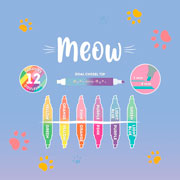 Foto de Set Legami Meow Doble Punta 6 Piezas MHL0002 