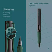 Foto de Set Pluma Fuente Lamy Safari Harry Potter Con 4 Piezas Tinta Azul 