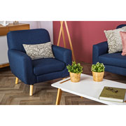 Foto de SILLON ALTEREGO GRIMALDI GRIM1PLZ-AZOB AZUL 