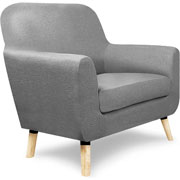 Foto de SILLON ALTEREGO GRIMALDI GRIM1PLZ-GRCL GRIS CLARO 