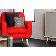 Foto de SILLON ALTEREGO GRIMALDI GRIM1PLZ-RJ ROJO 