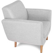 Foto de SILLON ALTEREGO SWEET YOKO SWEET1PLZ-MOUS GRIS CLARO 