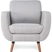 Foto de SILLON ALTEREGO SWEET YOKO SWEET1PLZ-MOUS GRIS CLARO 