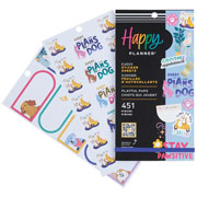 Foto de Sticker Happy Planner Playful Pups con 30 hojas 