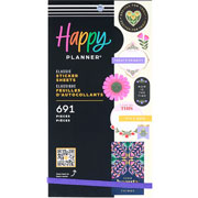 Foto de Sticker Thp Folk & Flora Classic 30 Hojas Sticker Value Pack 