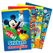 Foto de Stickers Gmark con 6 Planillas Mickey