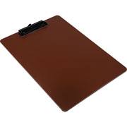 Foto de Tabla sujetapapel Abel 66230 A4 plastico con Clip cafe 