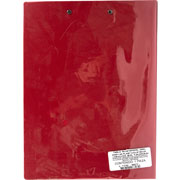 Foto de Tabla sujetapapel Abel 66251 A4 plastico con clip rojo 