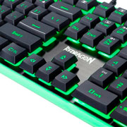 Foto de Teclado De Membrana Gamer Redragon Dyaus 2 Rgb Negro 