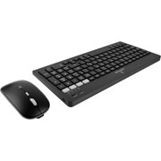 Foto de Teclado Pchoice Pc-201373 Zebrary Kit Inalámbrico Negro 