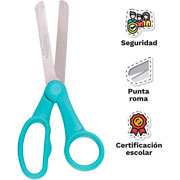 Foto de Tijera Escolar Barrilito B70 Punta Roma 12 cm 