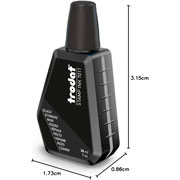 Foto de Tinta Para Sellos Trodat Base Agua 28Ml Negro 