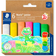 Foto de Tiza Staedtler 2365 Noris Jr Con 6 Piezas Surtido 