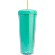 Foto de Vaso SXXI 2415-5117 Verde con Popote 720ml 