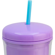 Foto de Vaso SXXI 2415-5118 Morado con Popote 720ml 