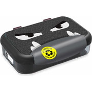 Foto de Estuche Zipit Reciclado Rígido Negro 