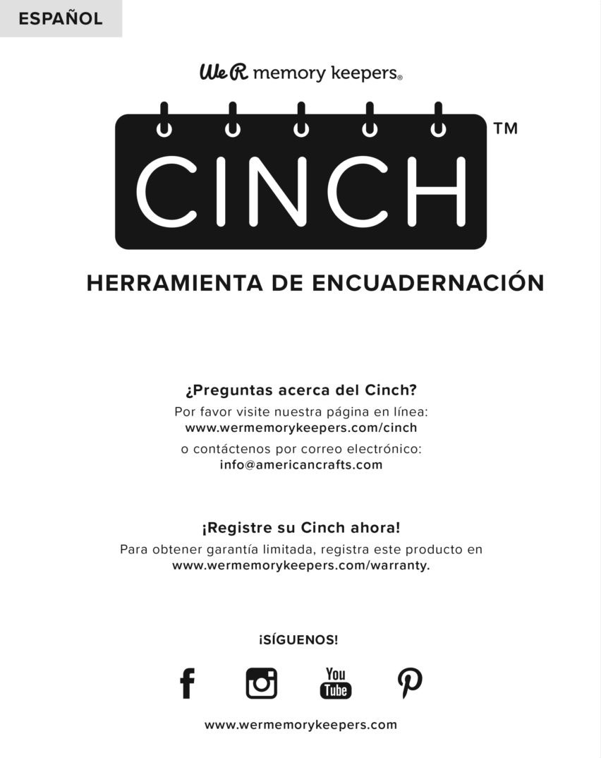 CHR118 Kit Cinch Cuadrada - Envío Gratis - Entrega Inmediata