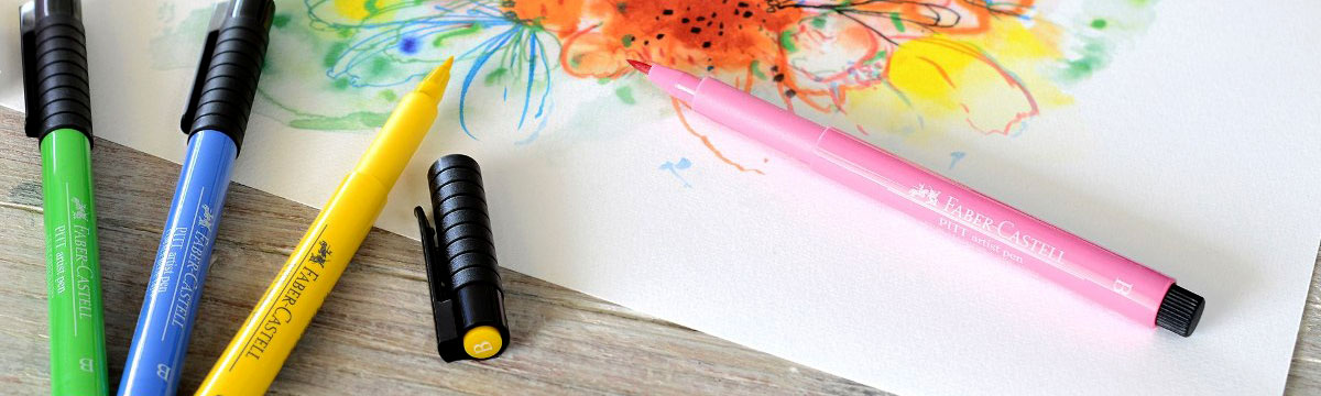  Cómo usar los marcadores Faber-Castell Pitt Artist Pen
