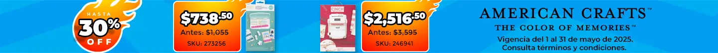 Promociones American Crafts